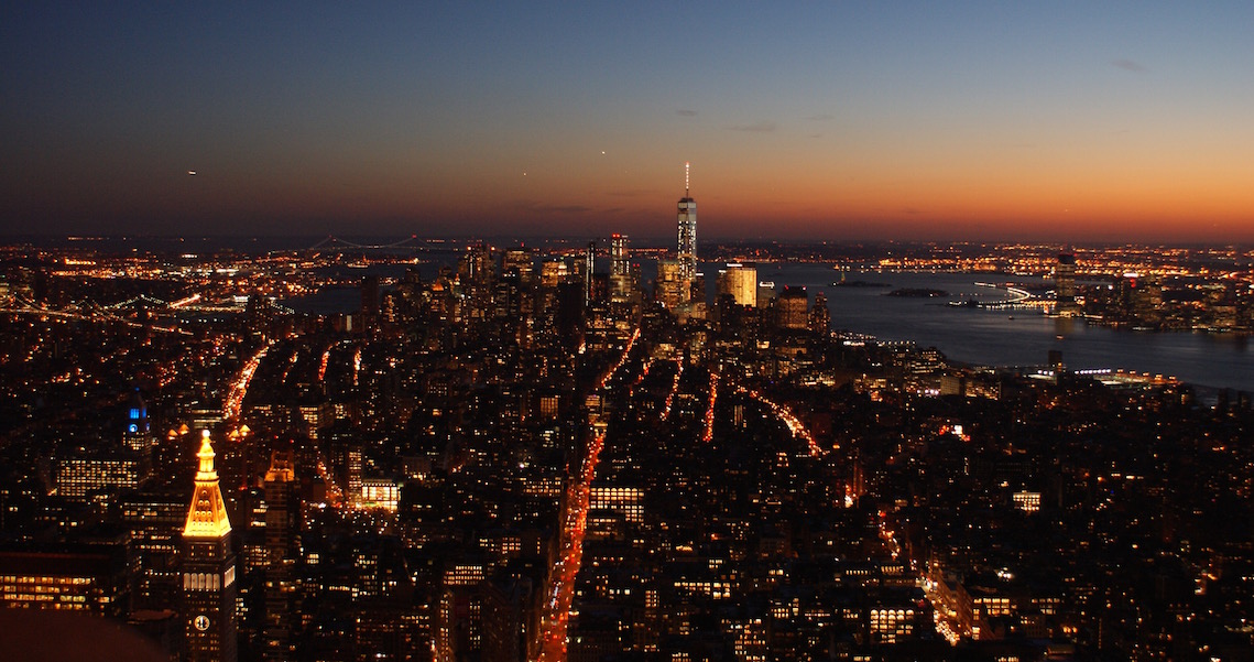 View from the Empire State Winter in New York (© Sara Chardin)