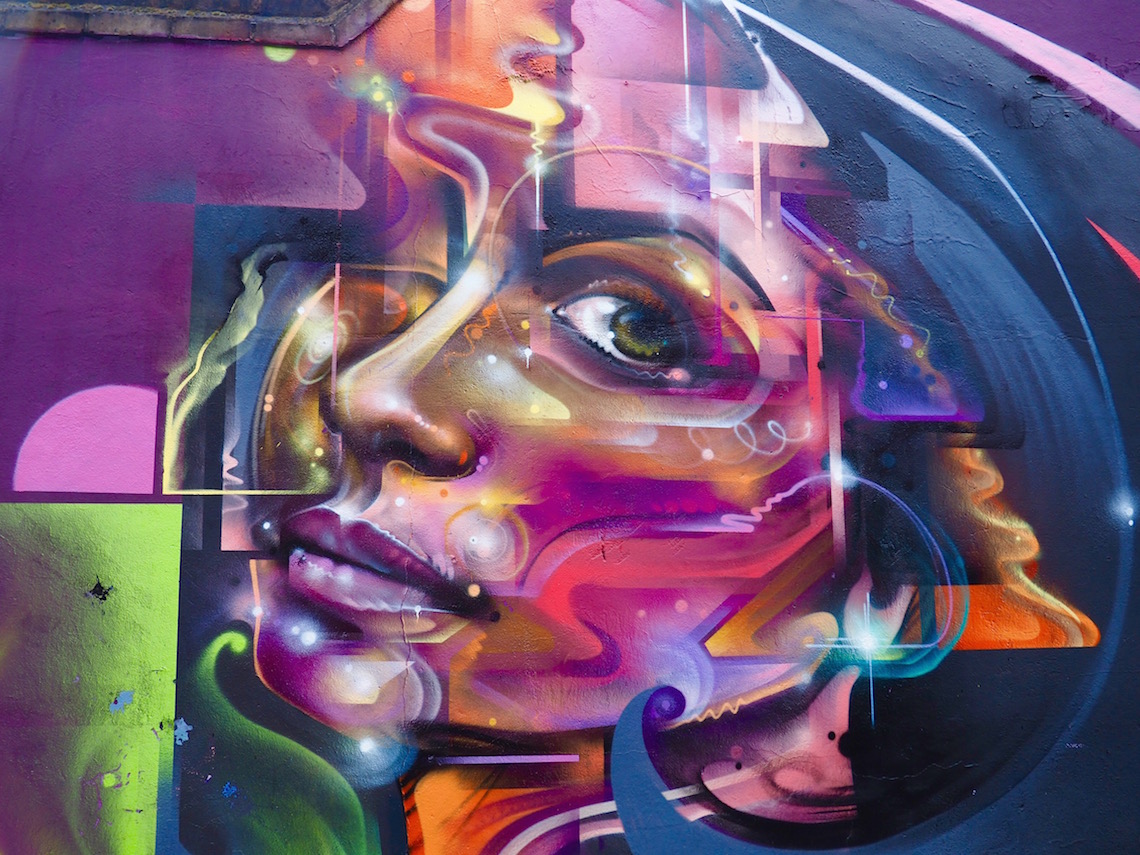 Mr Cenz on the Shoreditch Street Art Tour