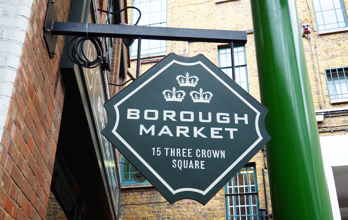 Borough Market on London's East Side