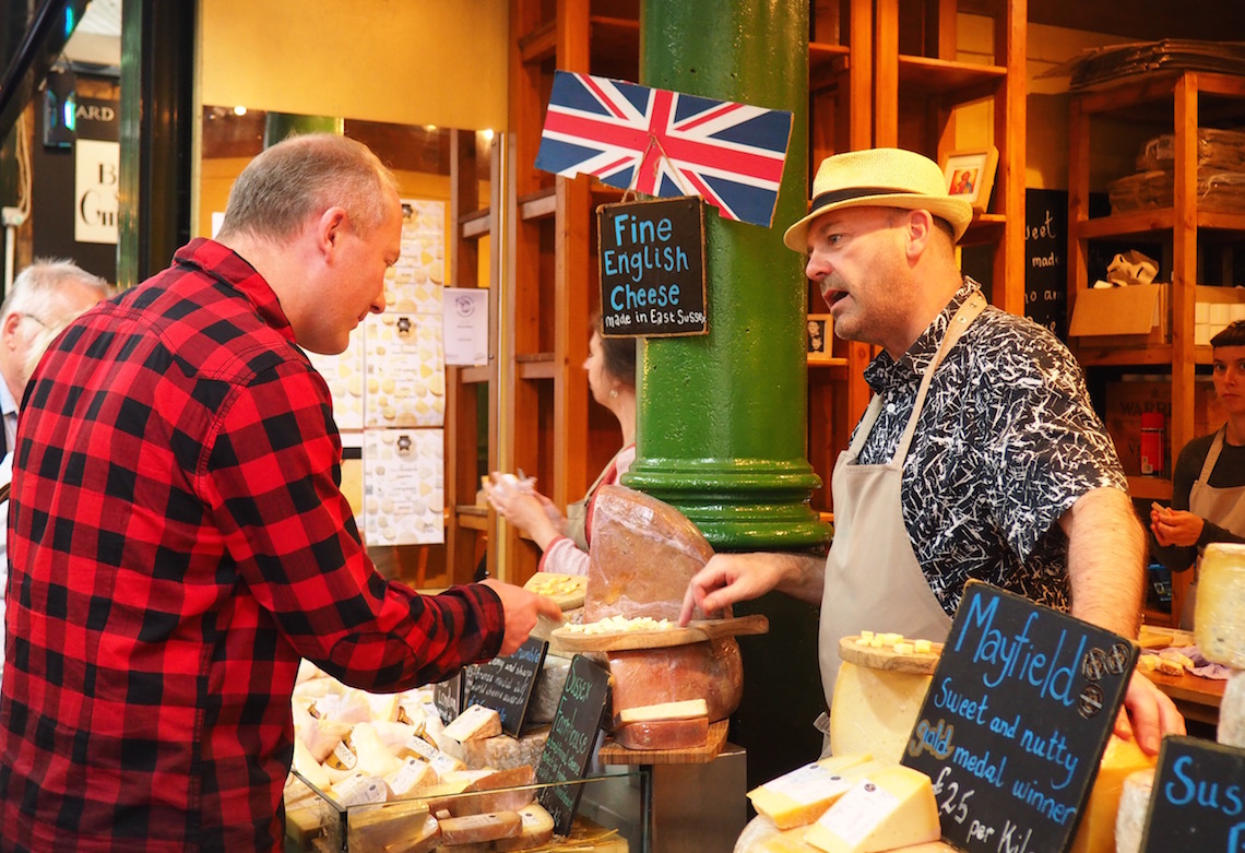 Cheese at Borough Market