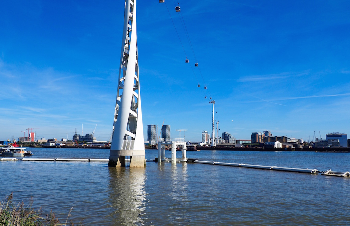 View of the Emirates Air Line