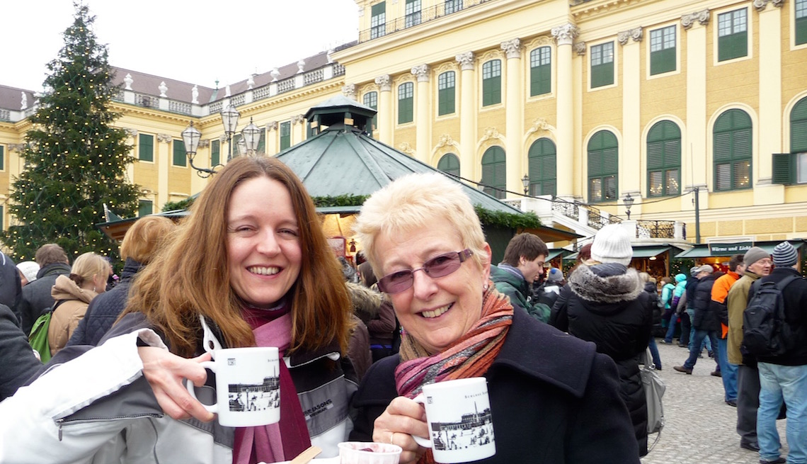 Christmas Market at Schonbrunn Palace