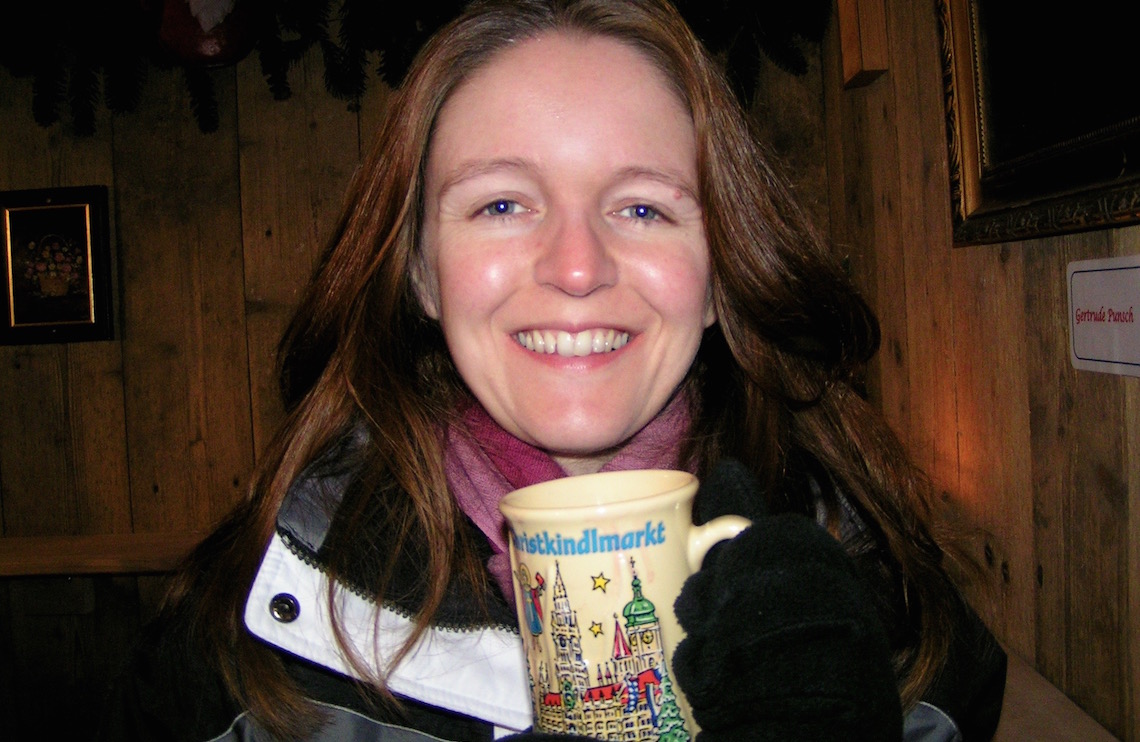 Gluhwein mug in Munich