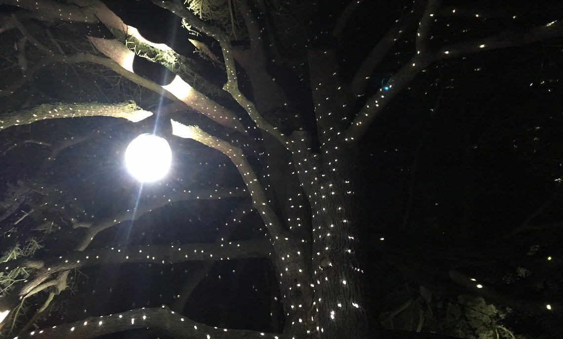 Glitter ball tree