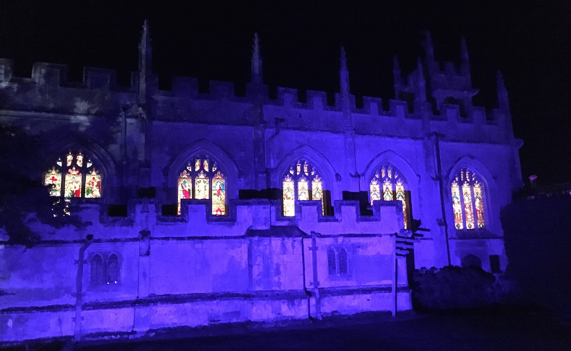 The Chapel, Sudeley Castle Spectacle of Light 