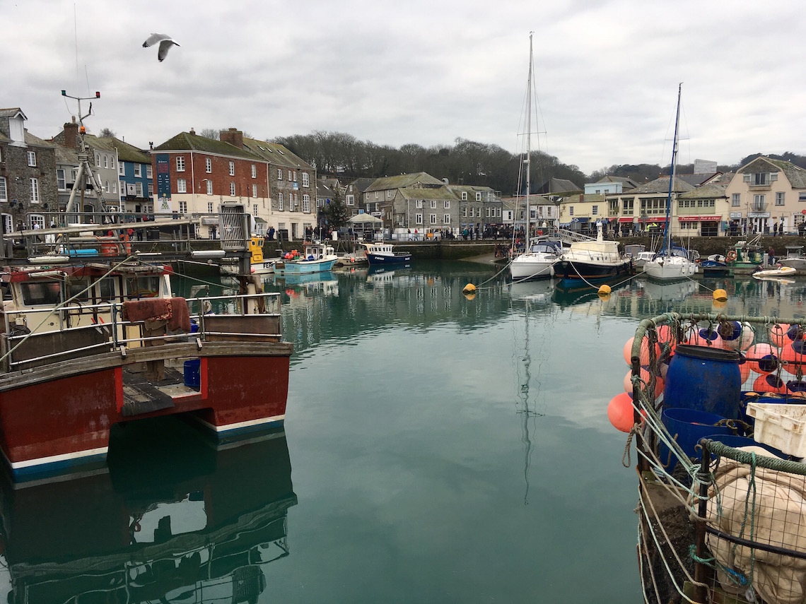 Padstow on our New Year stay in Cornwall