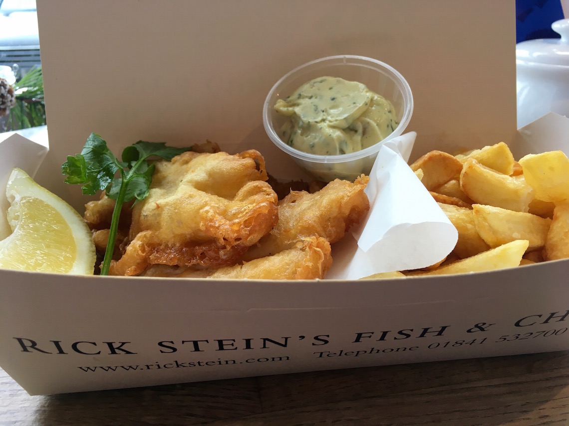 Rick Stein's fish and chips