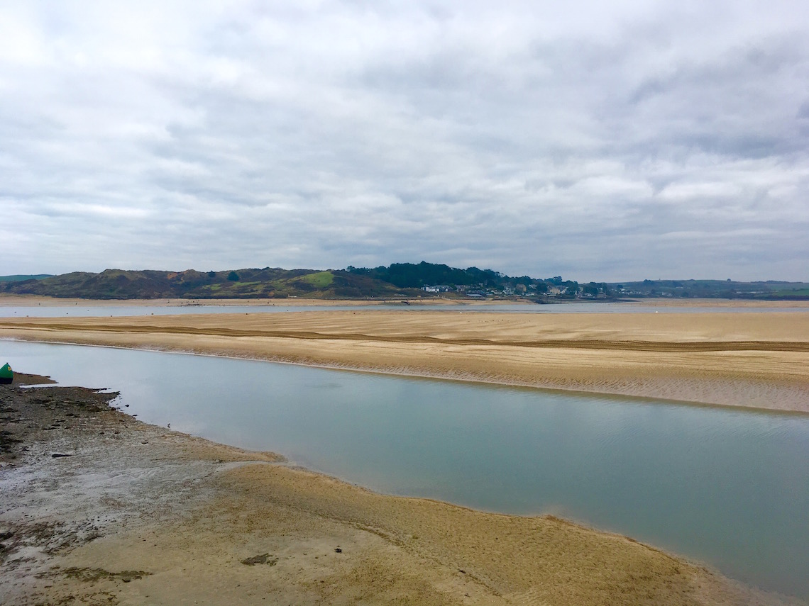 View across to Rock and Daymer Bay