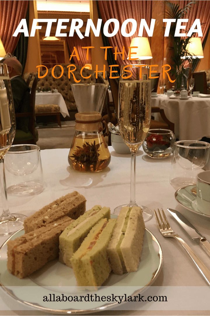 Afternoon tea at The Dorchester