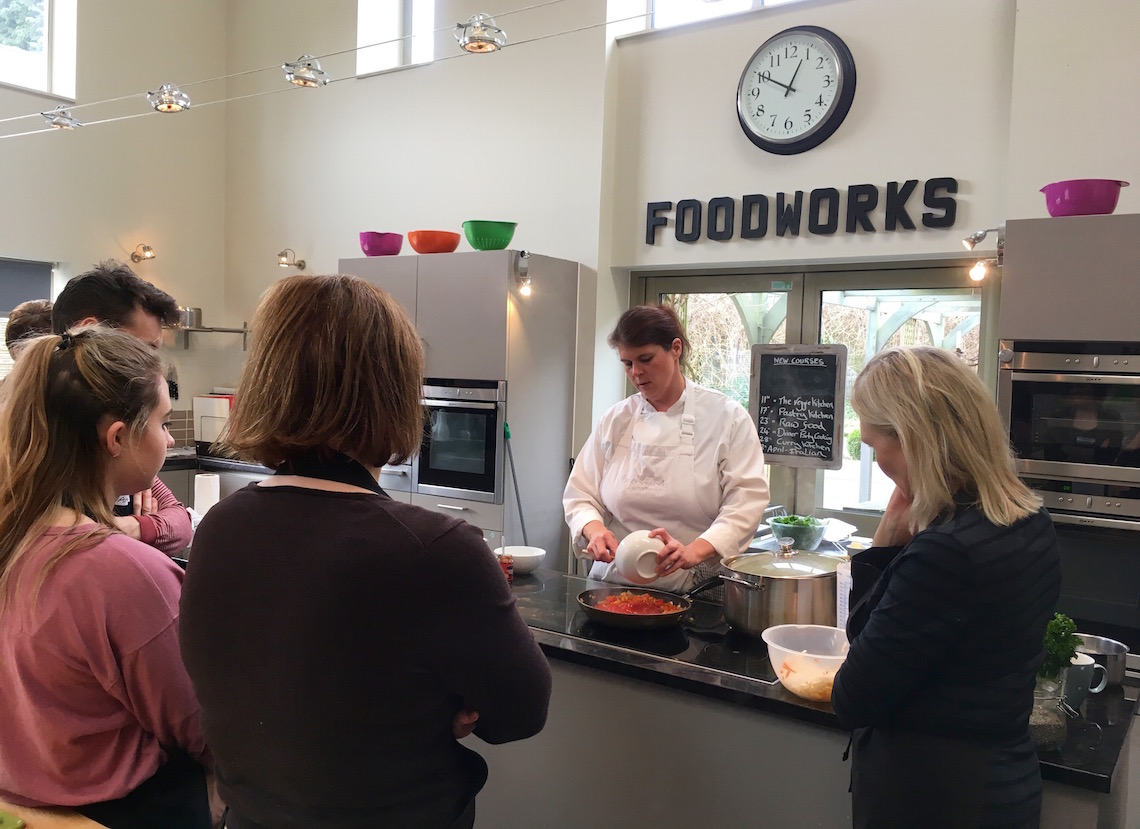 Chef Erin Baker on the Vegetarian Cookery Course at Foodworks