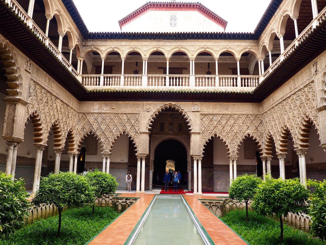 The Real Alcazar on a Weekend in Seville