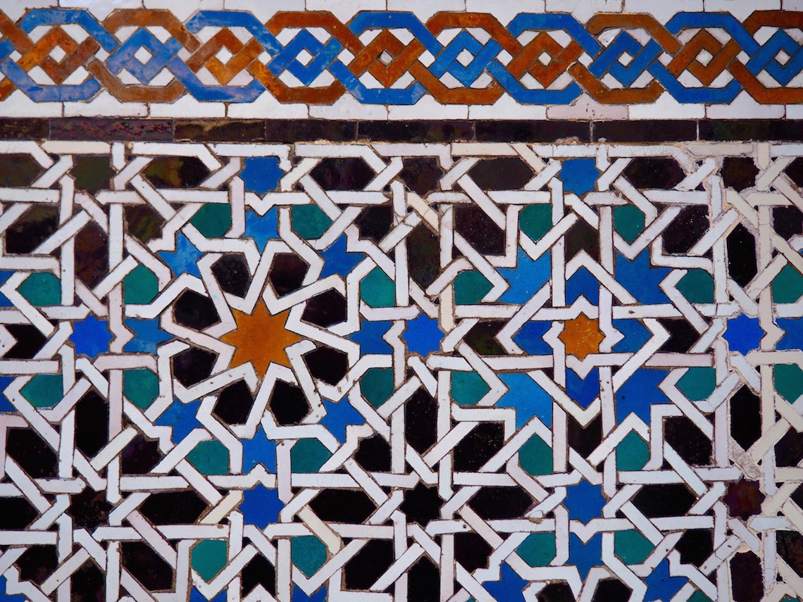 Tiles in the Alcazar