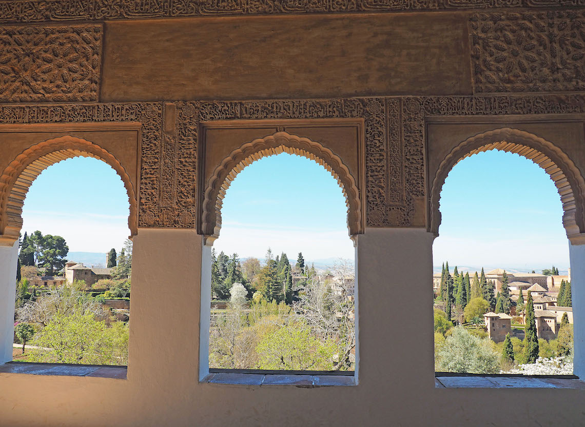 Windows of the Generalife