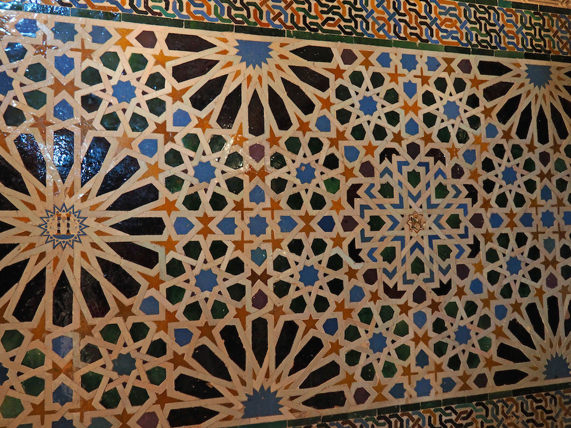Tiles in the Alhambra