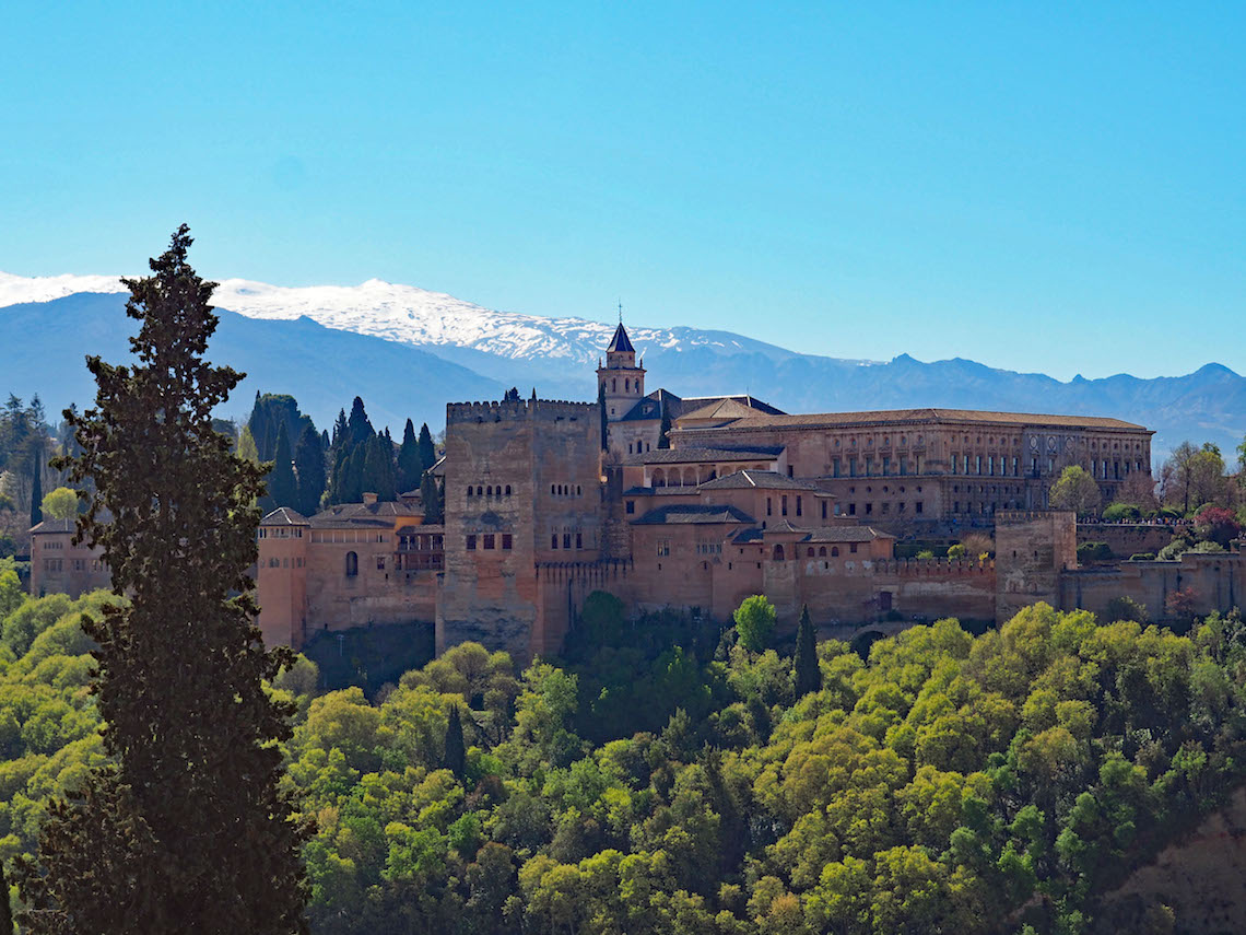 View of the Alhambra from the Mirador