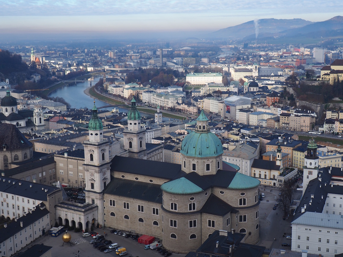 City view from the Fortress