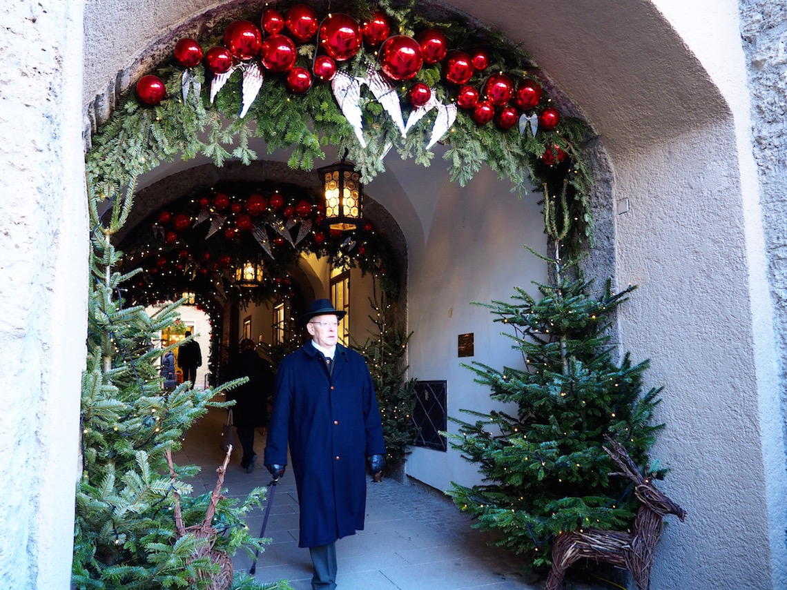 Hidden alleys on a weekend in Salzburg