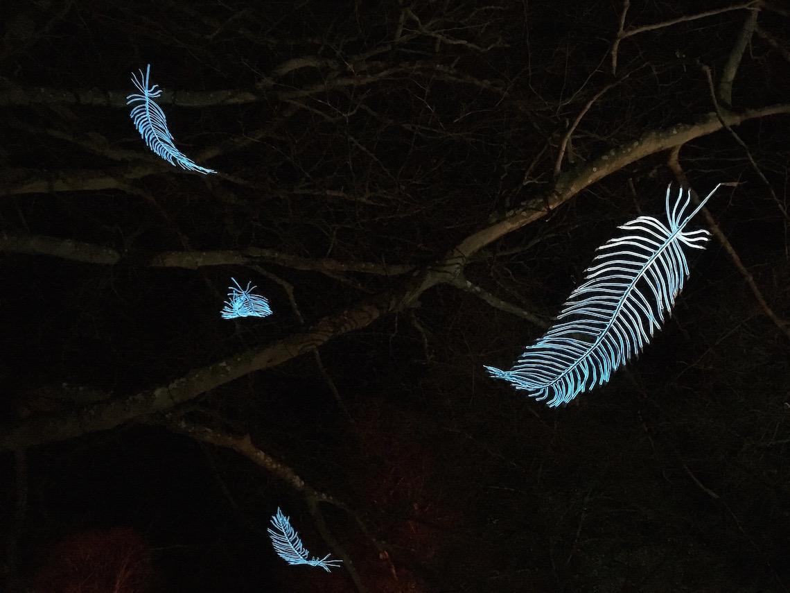 Tree of feathers, Spectacle of Light