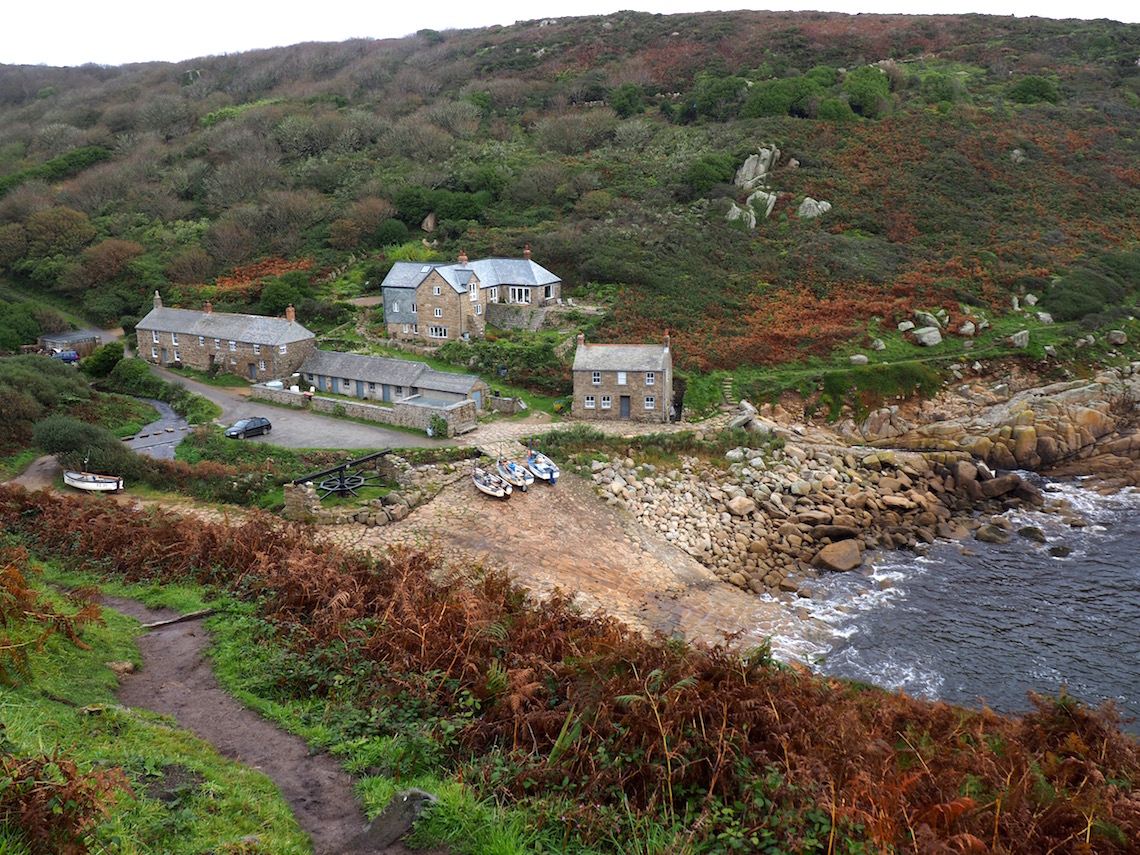 Penberth Cove from the SW Coast Path