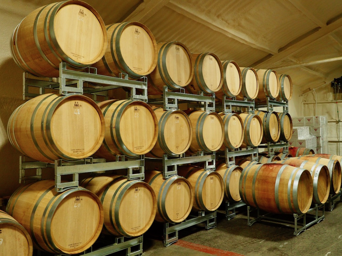 Wine barrels