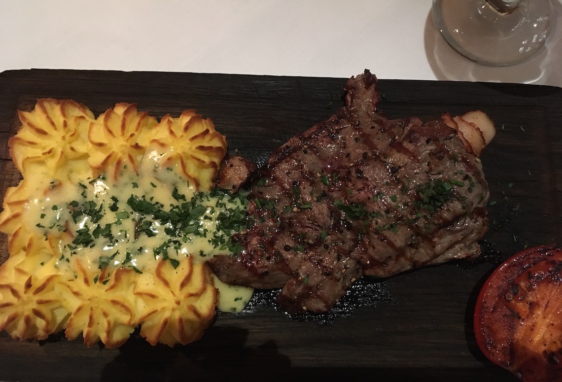 Steak at Szara