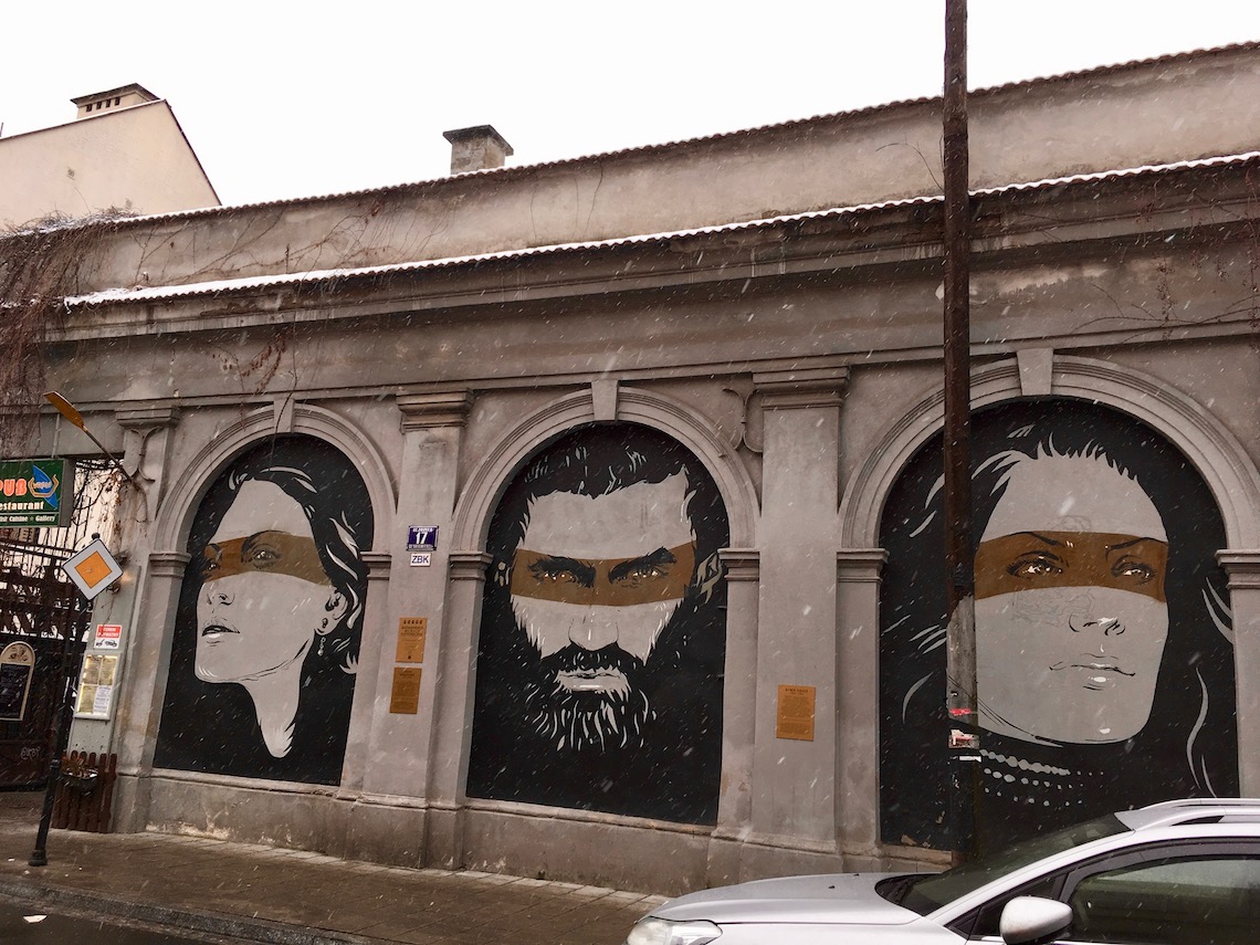 Street art in Kazimierz