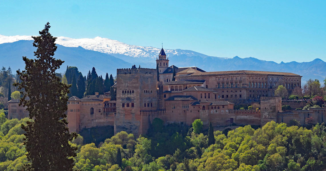 View of the Alhambra from the Mirador