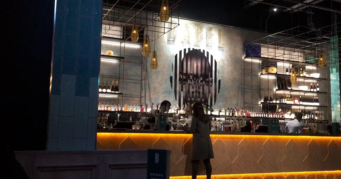 The bar at Babel